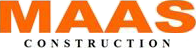 Logo maas construction